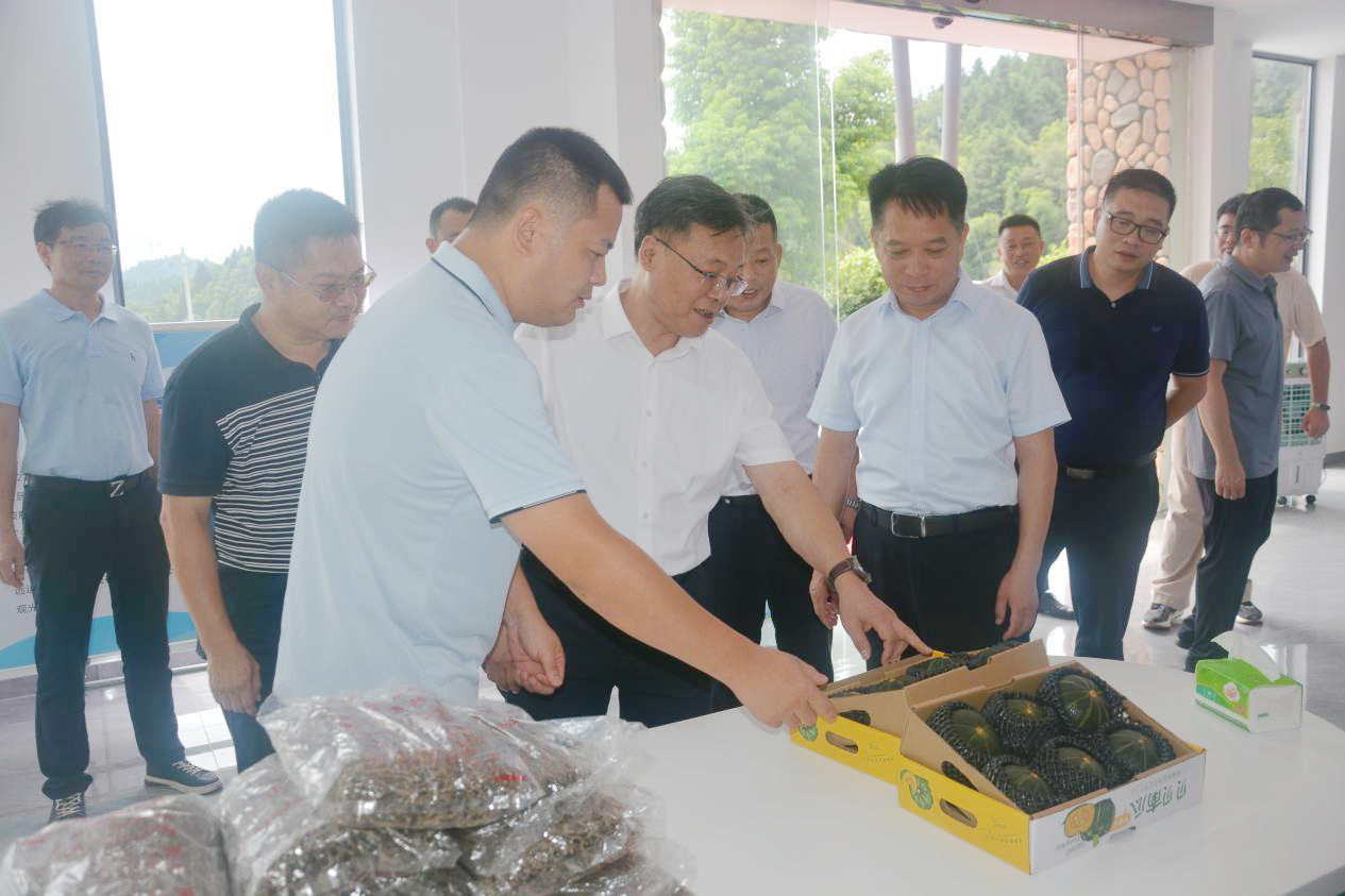 周慧鋒調研撫州市快遞進村和客貨郵融合...